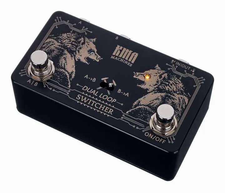 KMA Audio Machines Dual Loop Switcher visto di fronte