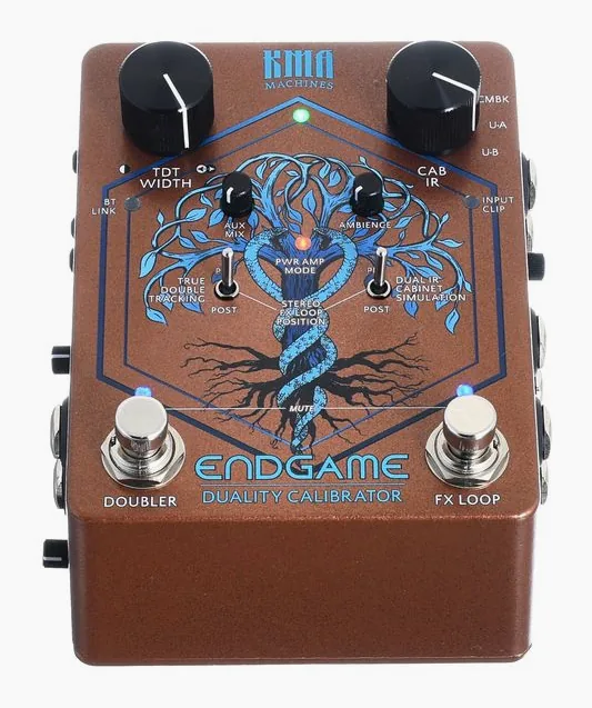 KMA Audio Machines Endgame Duality Calibrator, manopole viste dall'alto