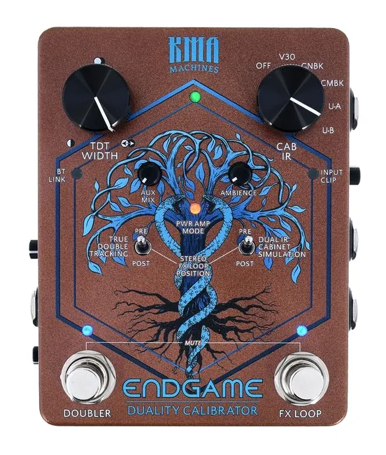 KMA Audio Machines Endgame Duality Calibrator, connettori sul retro dell'unita
