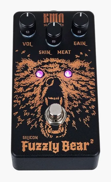 KMA Audio Machines Fuzzly Bear 2 Fuzz, ingressi e uscite laterali
