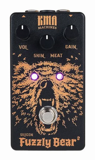 KMA Audio Machines Fuzzly Bear 2 Fuzz, grafica del pannello superiore