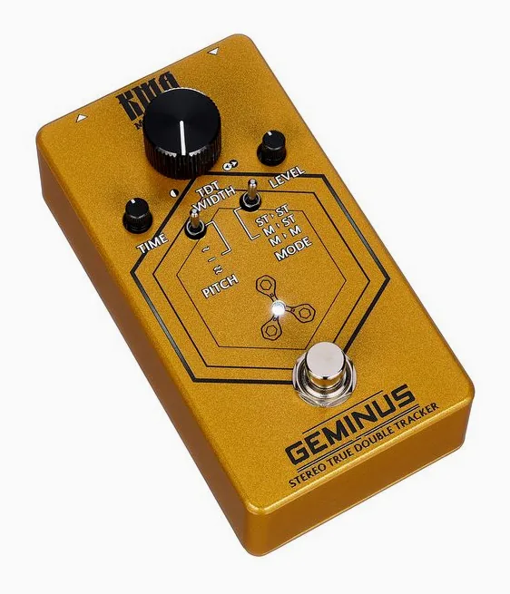 KMA Audio Machines Geminus Double Tracker, manopole viste dall'alto
