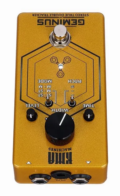 KMA Audio Machines Geminus Double Tracker, grafica del pannello superiore