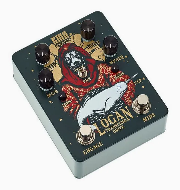 KMA Audio Machines Logan Overdrive, manopole viste dall'alto