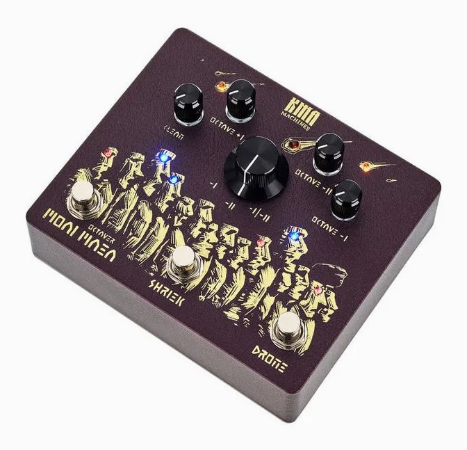 KMA Audio Machines Moai Maea Analog Octaver in primo piano frontale
