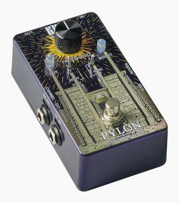 KMA Audio Machines Pylon Noise Gate, connettori sul retro dell'unita