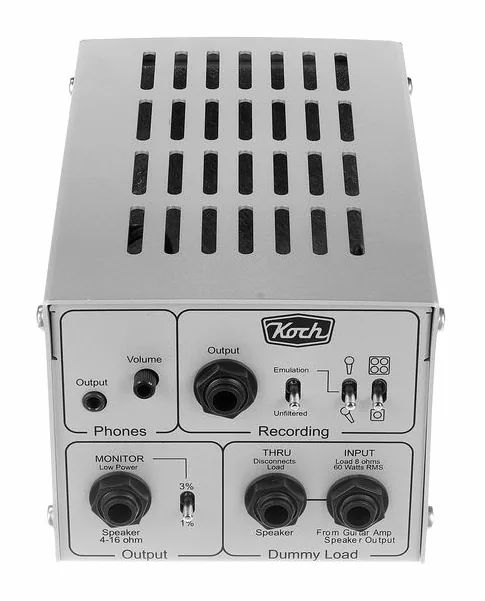 Koch Amps Dummybox Home, retro con le prese di collegamento