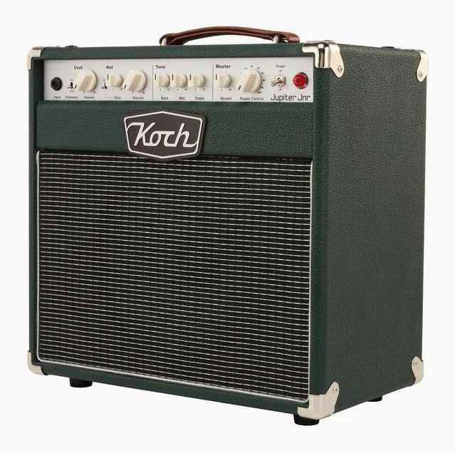 Koch Amps Jupiter Junior J20C ComboGreen, manopole e selettore dei canali