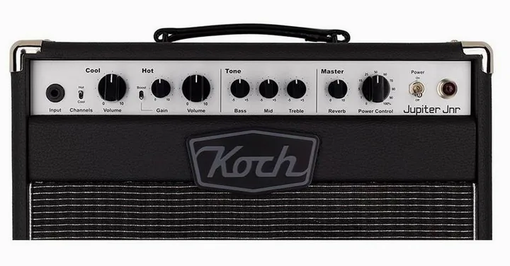 Koch Amps Jupiter Junior J20C Combo BK, vista dall'alto della testata