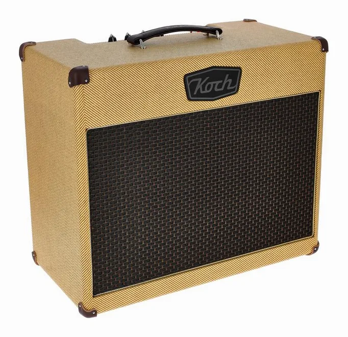 Koch Amps Little Gristle Combo, retro con le prese di collegamento