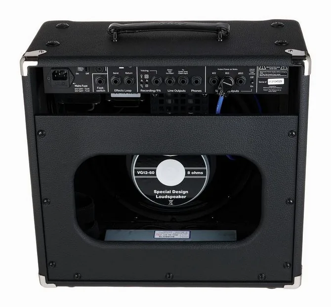 Koch Amps Studiotone 20 Combo, vista dall'alto della testata