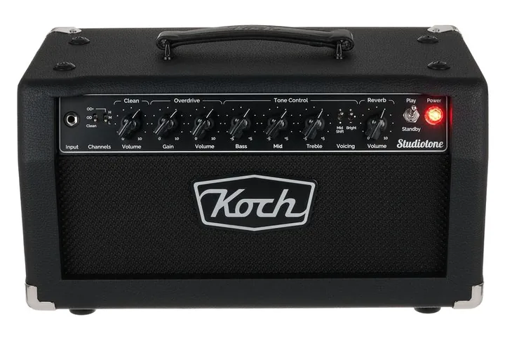 Koch Amps Studiotone Head, pannello dei controlli in primo piano