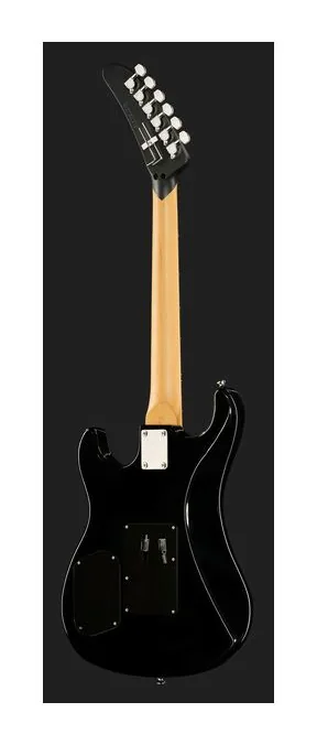 Kramer Guitars The 84 HH Quilt Magenta Burst, manico e tastiera visti di lato