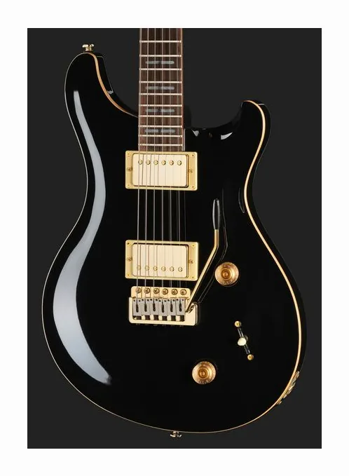 Larry Carlton Q7 Black, manico e tastiera visti di lato