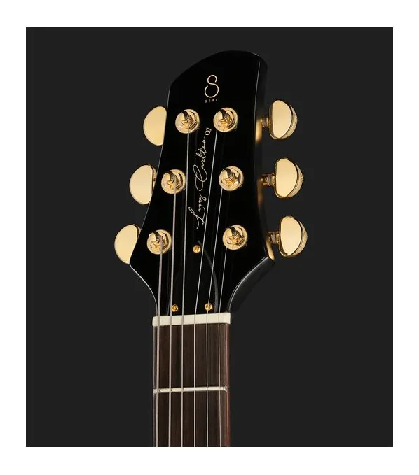 Larry Carlton Q7 Black, manico e tastiera visti di lato