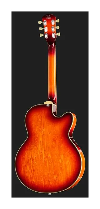 Larry Carlton H7F Tobacco Burst LH, ponte e meccaniche di intonazione