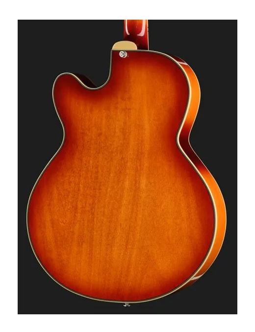 Larry Carlton H7F Tobacco Burst, paletta con meccaniche e logo