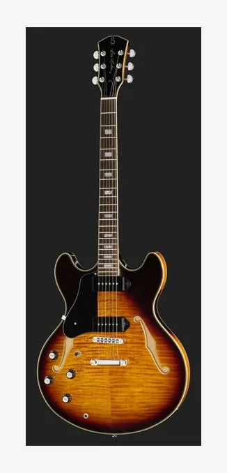 Larry Carlton H7V VS LH, profilo laterale del corpo