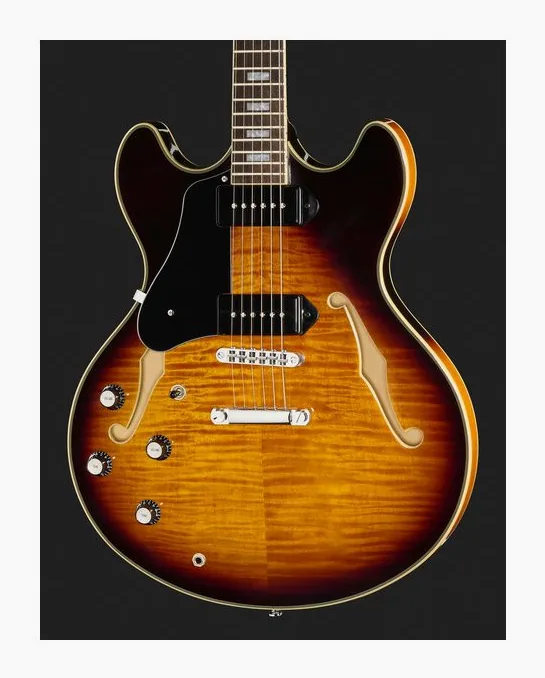 Larry Carlton H7V VS LH, profilo laterale del corpo
