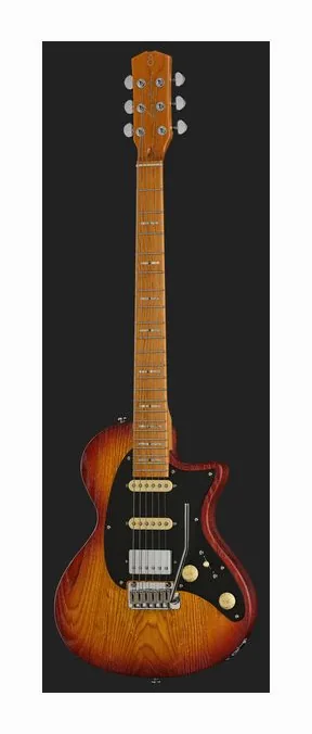 Larry Carlton I5S Tobacco Sunburst, vista posteriore del corpo
