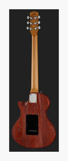 Larry Carlton I5S Tobacco Sunburst, profilo laterale del corpo