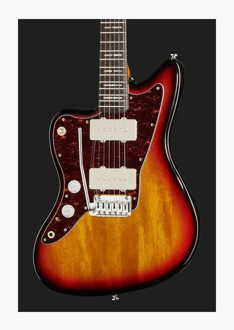 Larry Carlton J3 3-Tone Sunburst LH, capotasto e prime posizioni della tastiera