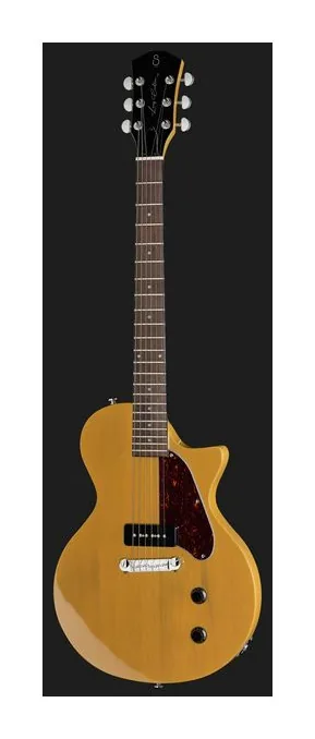 Larry Carlton L3 P90 TV Yellow, vista posteriore del corpo
