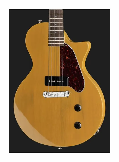 Larry Carlton L3 P90 TV Yellow, manico e tastiera visti di lato