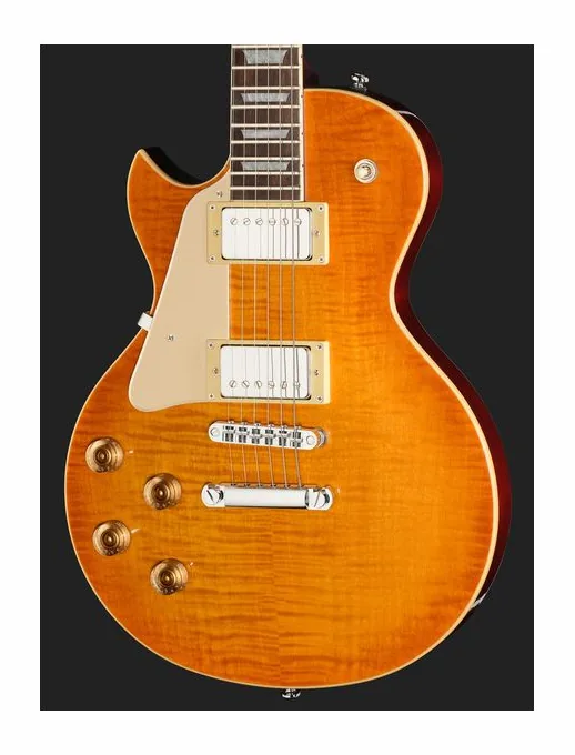 Larry Carlton L5 Amber Burst LH, ponte e meccaniche di intonazione