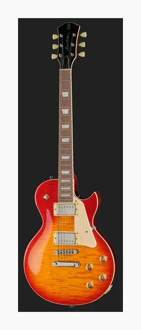 Larry Carlton L5 Tobacco Sunburst, selettore pickup e jack di uscita