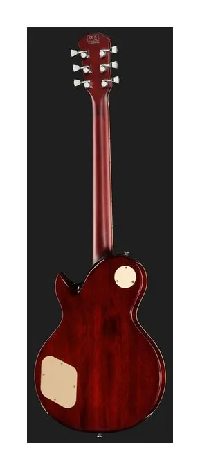 Larry Carlton L7 Metallic Gold New Gen, curve del body viste dall'alto