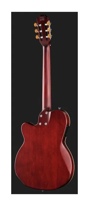 Larry Carlton G5N Natural, curve del body viste dall'alto