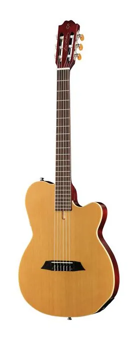 Larry Carlton G5N Natural inquadrato di fronte su sfondo neutro