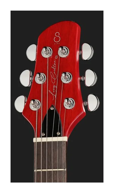 Larry Carlton Q3 Vintage Cherry, manico e tastiera visti di lato