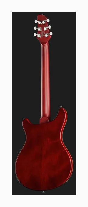 Larry Carlton Q7 Hollow Amber Burst, profilo laterale del corpo