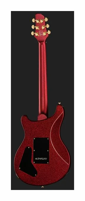 Larry Carlton Q7 Red Sparkle, vista posteriore del corpo