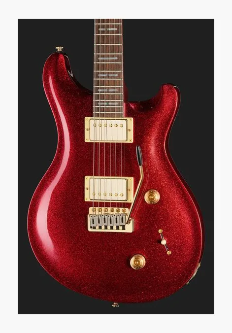 Larry Carlton Q7 Red Sparkle, selettore pickup e jack di uscita