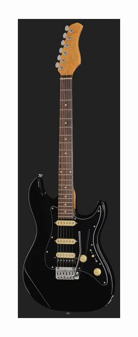 Larry Carlton S3 HSS BK New Gen, profilo laterale del corpo