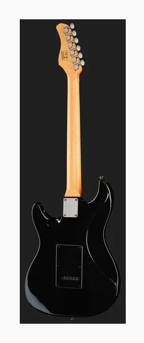 Larry Carlton S3 HSS BK New Gen, corpo e verniciatura in primo piano