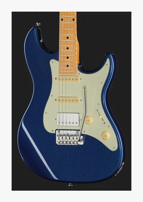 Larry Carlton S5 HSS Dark Navy, pickup e manopole dei controlli