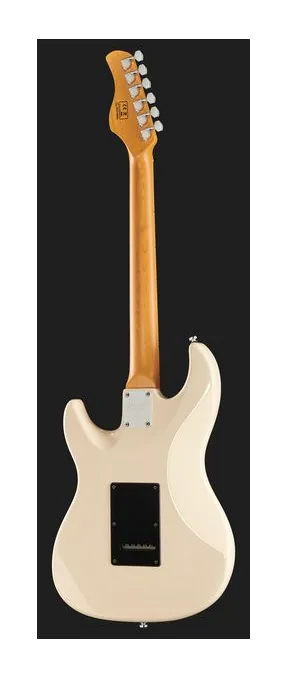 Larry Carlton S5 Olympic White, profilo laterale del corpo