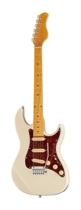 Larry Carlton S5 Olympic White visto di fronte