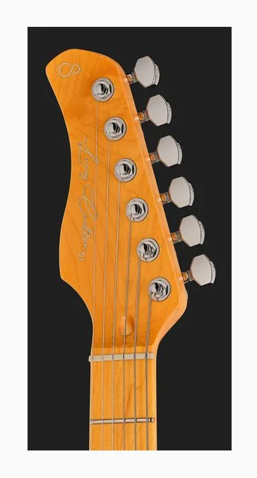 Larry Carlton S7 3TS New Gen LH, manico e tastiera visti di lato