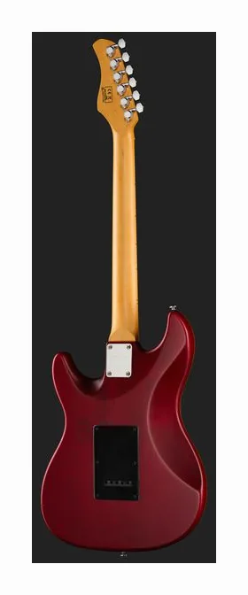 Larry Carlton S7 FM See Thru Red New Gen, capotasto e prime posizioni della tastiera