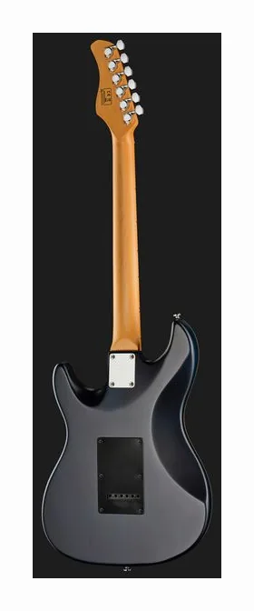 Larry Carlton S7 FM See Trans Blue New Gen, corpo e verniciatura in primo piano