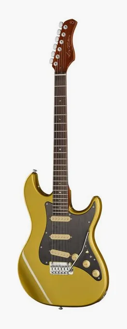 Larry Carlton S7 Metallic Gold New Gen visto di fronte