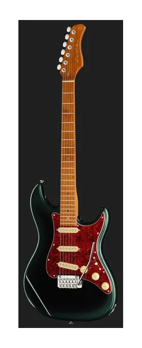 Larry Carlton S7 New Gen Dark Forest, curve del body viste dall'alto