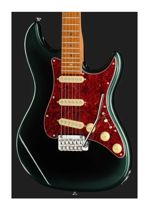 Larry Carlton S7 New Gen Dark Forest, selettore pickup e jack di uscita