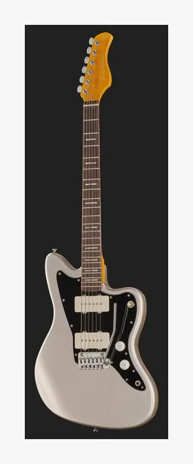 Larry Carlton J3 Silver, pickup e manopole dei controlli