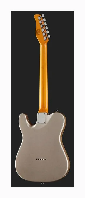 Larry Carlton T7TV Silver, paletta con meccaniche e logo